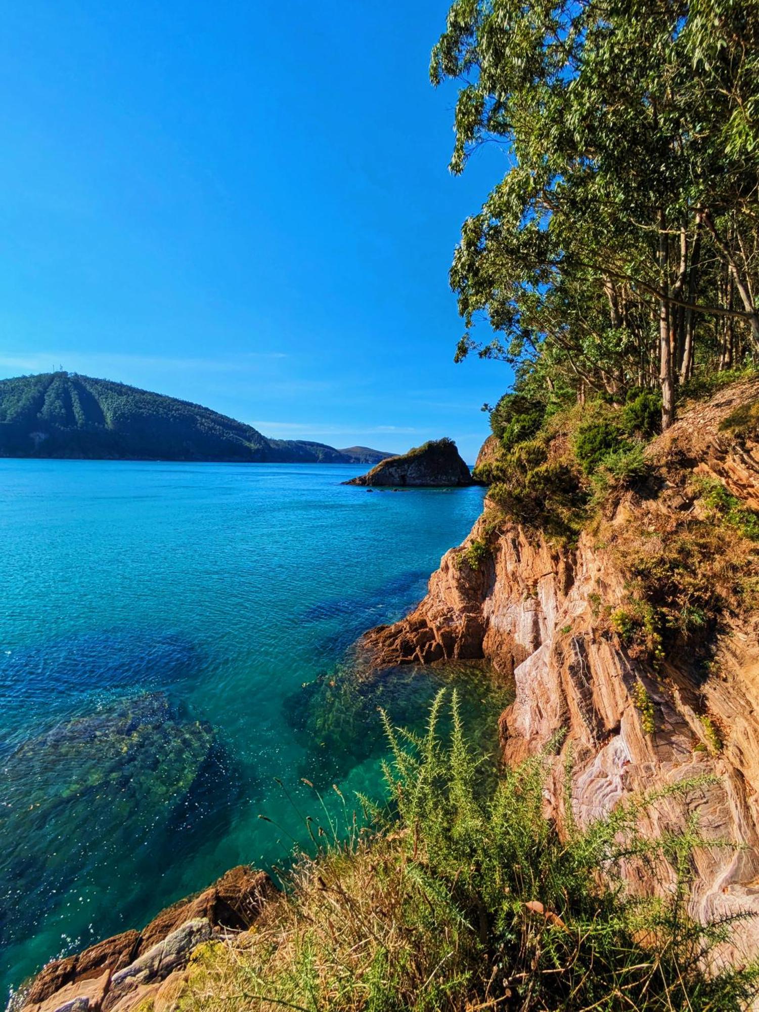 Вилла A Casa Do Porto Cerca De Cedeira Y De La Playa De Pantin Вальдовиньо Экстерьер фото